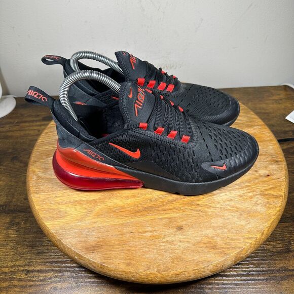Nike Shoes - Nike Air Max 270 Black Red Bred Women's Size 7 Shoe DC1996-001